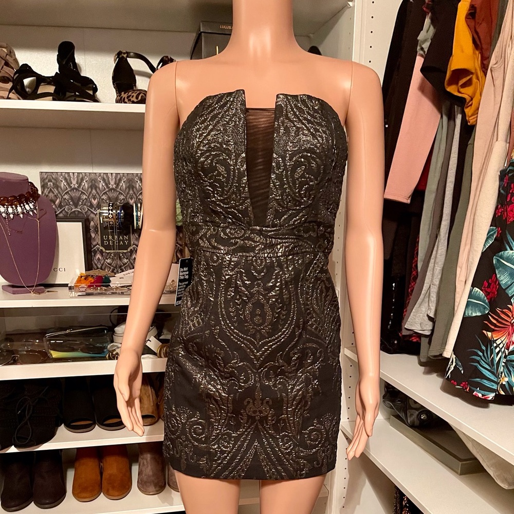 NEW Express strapless cocktail dress Sz10